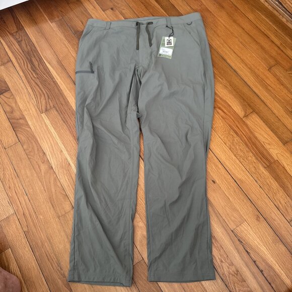 Rei Co Op Pants Men's Sahara Path Outdoor Hiking Climb Nylon Sage Gray Size 40 - Picture 1 of 7